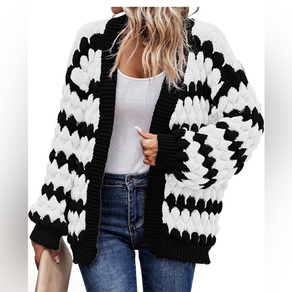 None Sweaters - 🆕Chunky Knit Cardigan Sweater
